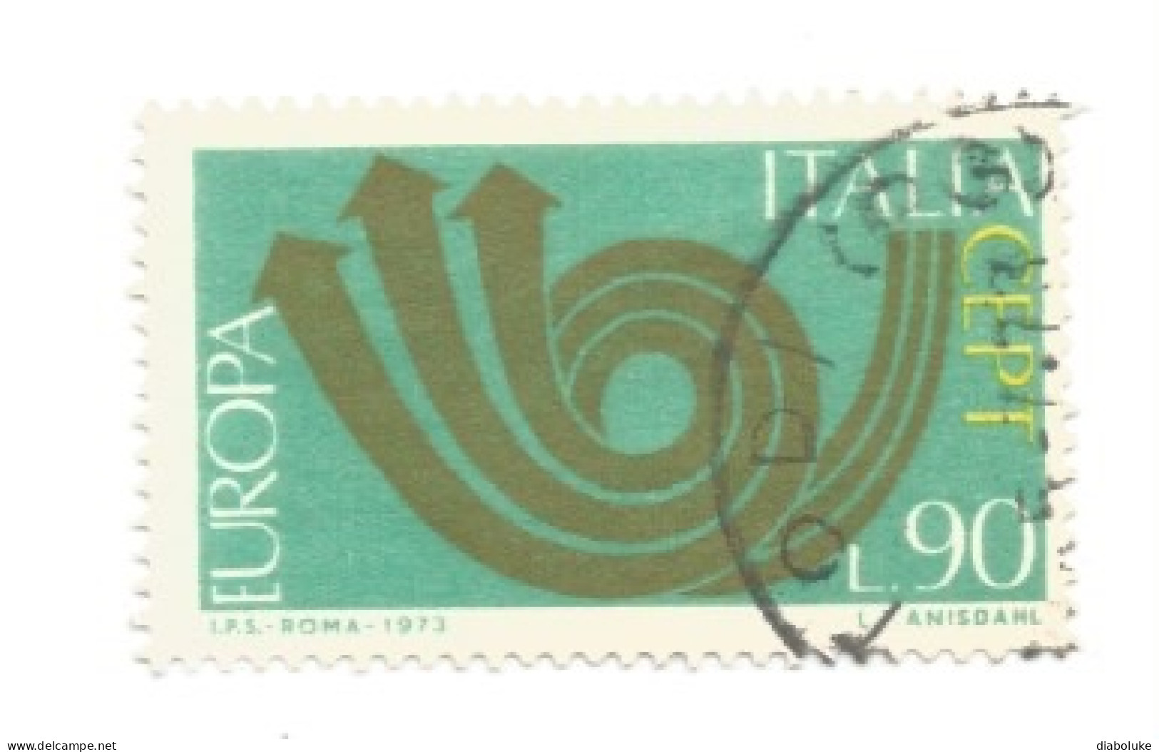 (REPUBBLICA ITALIANA) EUROPA CEPT - 64 used italian stamps