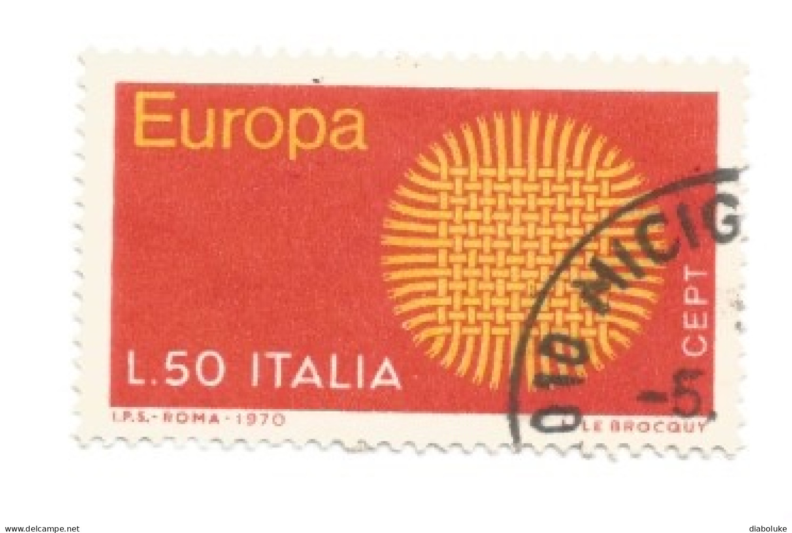 (REPUBBLICA ITALIANA) EUROPA CEPT - 64 used italian stamps