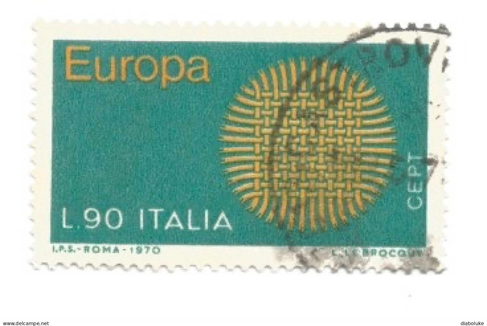 (REPUBBLICA ITALIANA) EUROPA CEPT - 64 used italian stamps