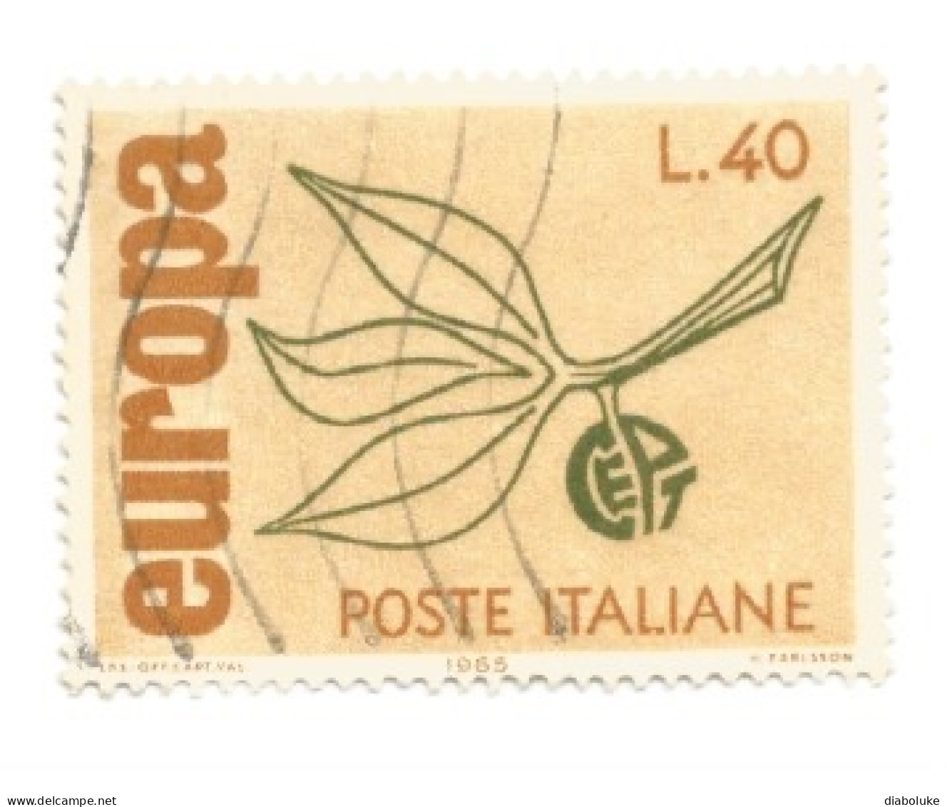 (REPUBBLICA ITALIANA) EUROPA CEPT - 64 used italian stamps