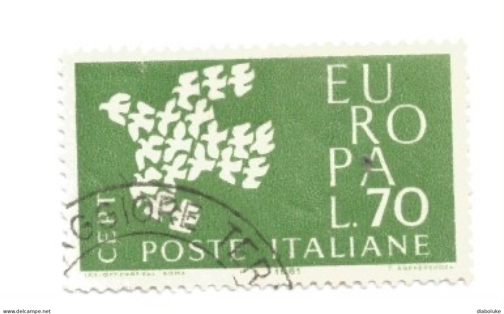 (REPUBBLICA ITALIANA) EUROPA CEPT - 64 used italian stamps