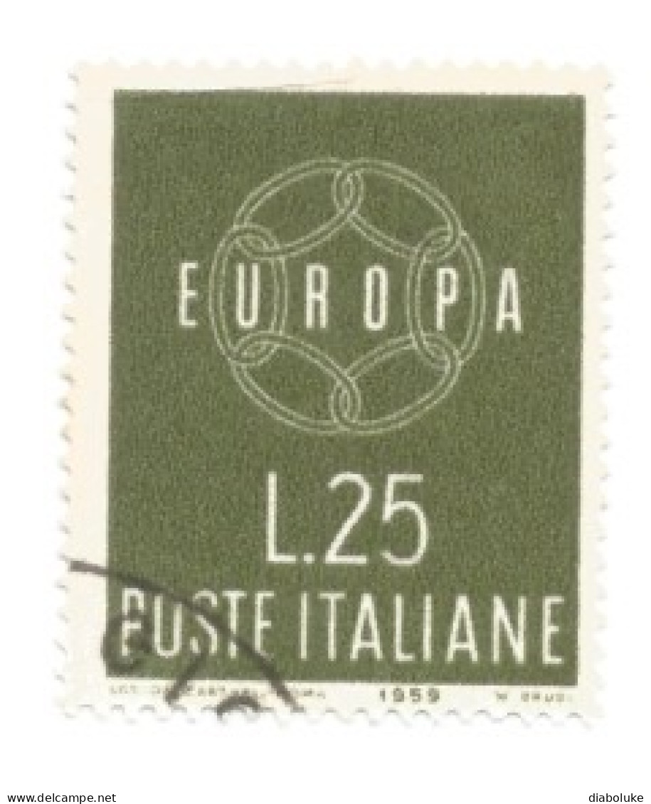 (REPUBBLICA ITALIANA) EUROPA CEPT - 64 used italian stamps