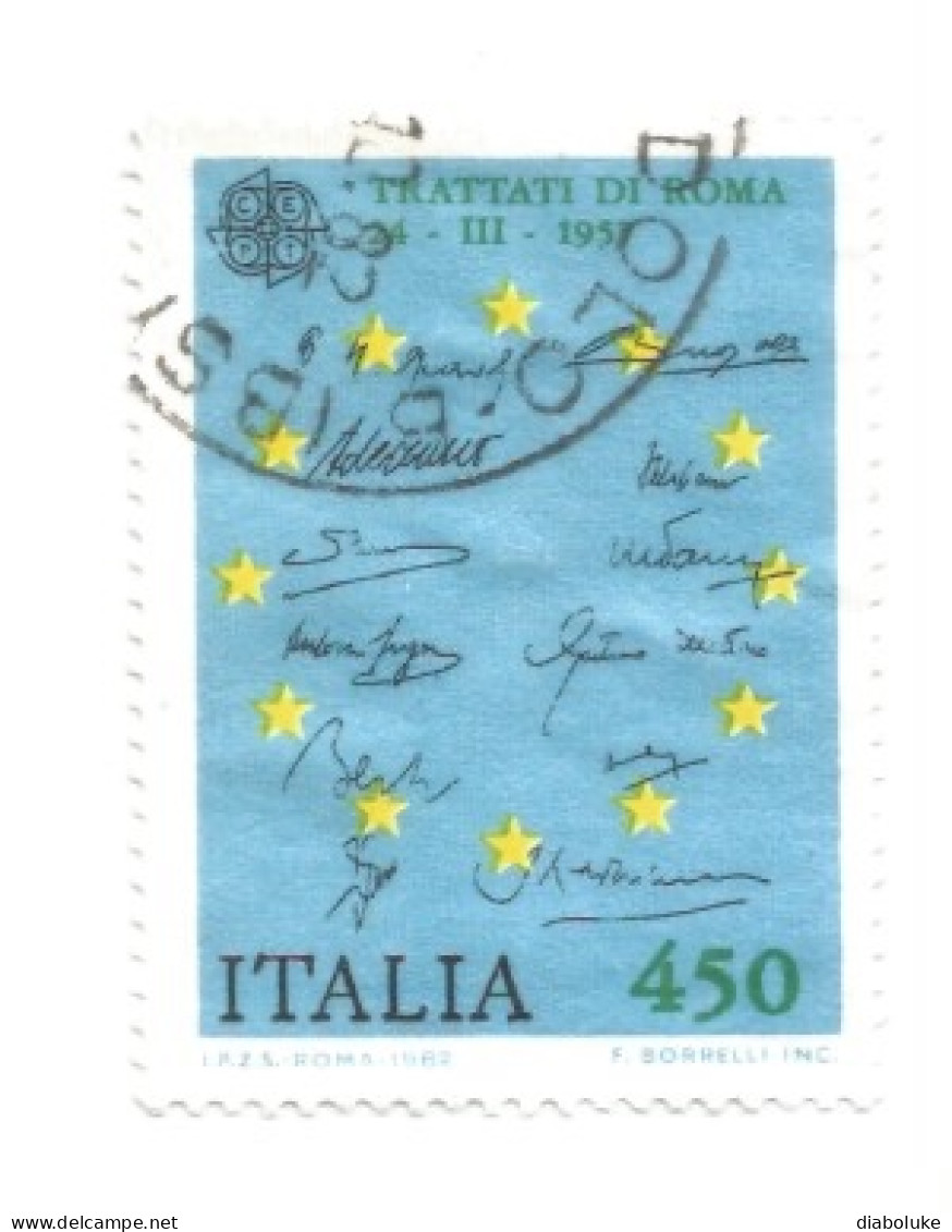 (REPUBBLICA ITALIANA) EUROPA CEPT - 64 used italian stamps