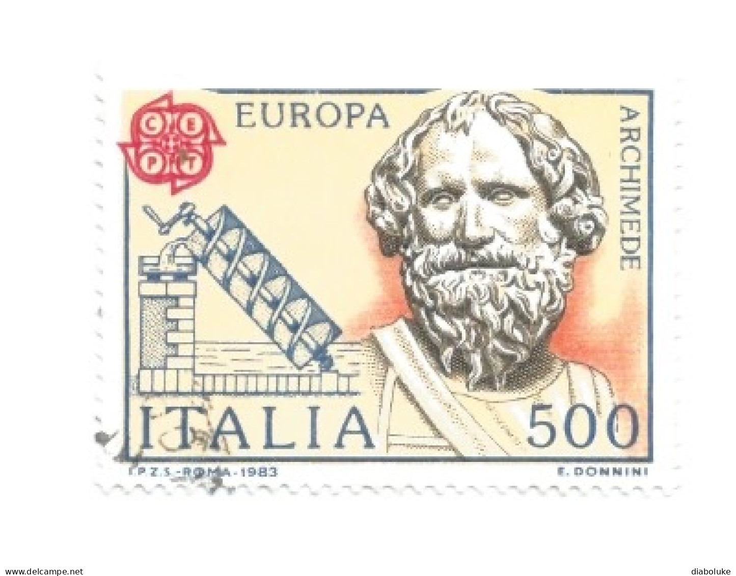 (REPUBBLICA ITALIANA) EUROPA CEPT - 64 used italian stamps