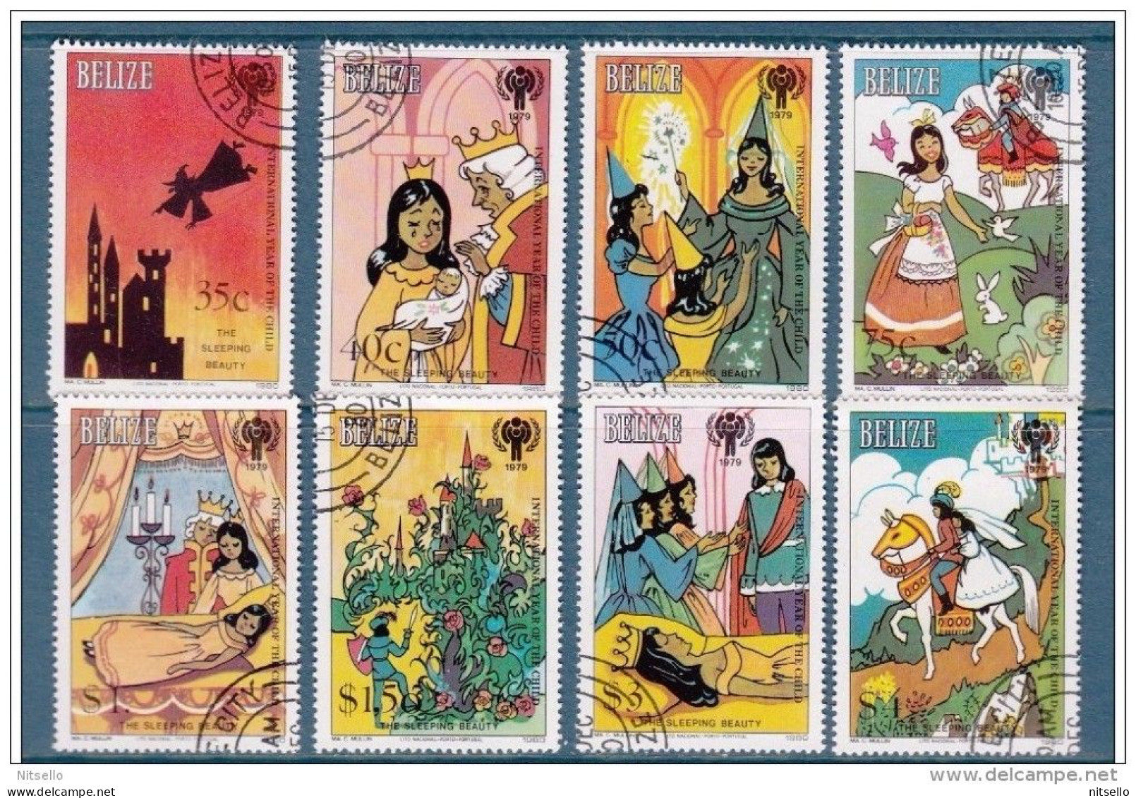 LOTE 1414   ///  (C075)  BELICE 1980    Michel Nº: 518/25 **MNH  //   CATALOG/COTE:  3,50 € - Belize (1973-...)