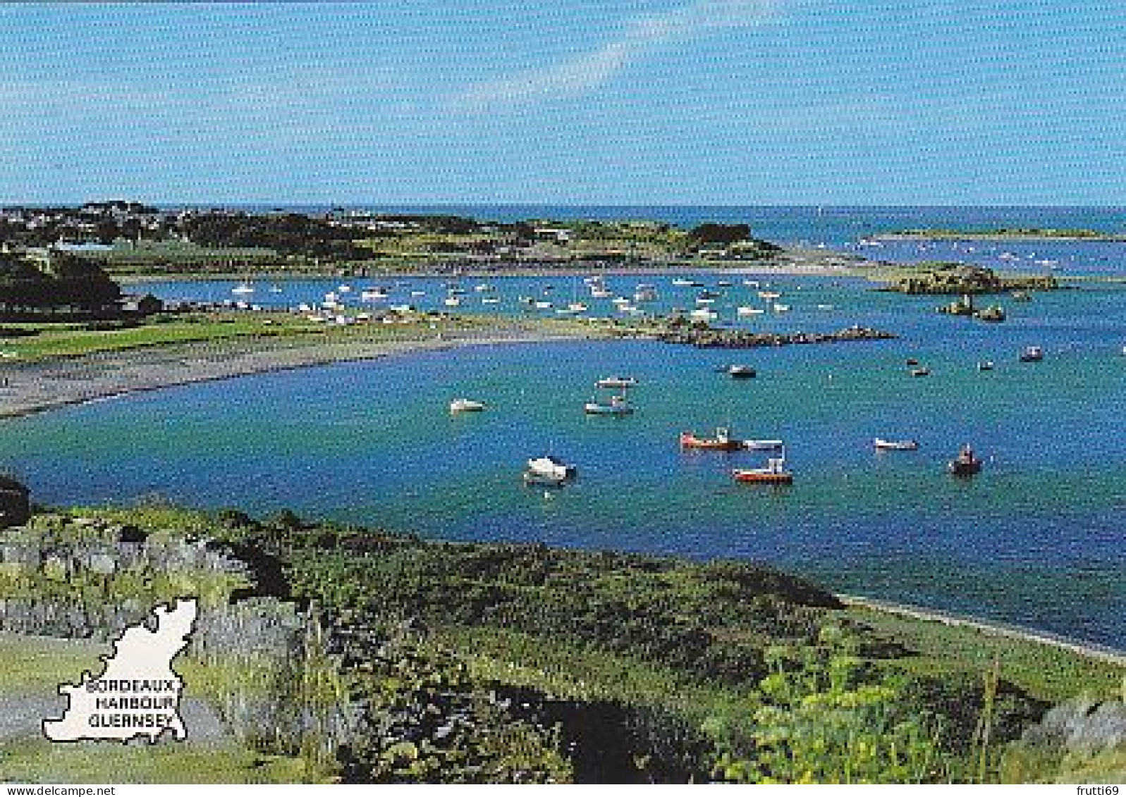 AK 165134 GUERNSEY - Bordeaux Harbour From Vale Castle - Guernsey