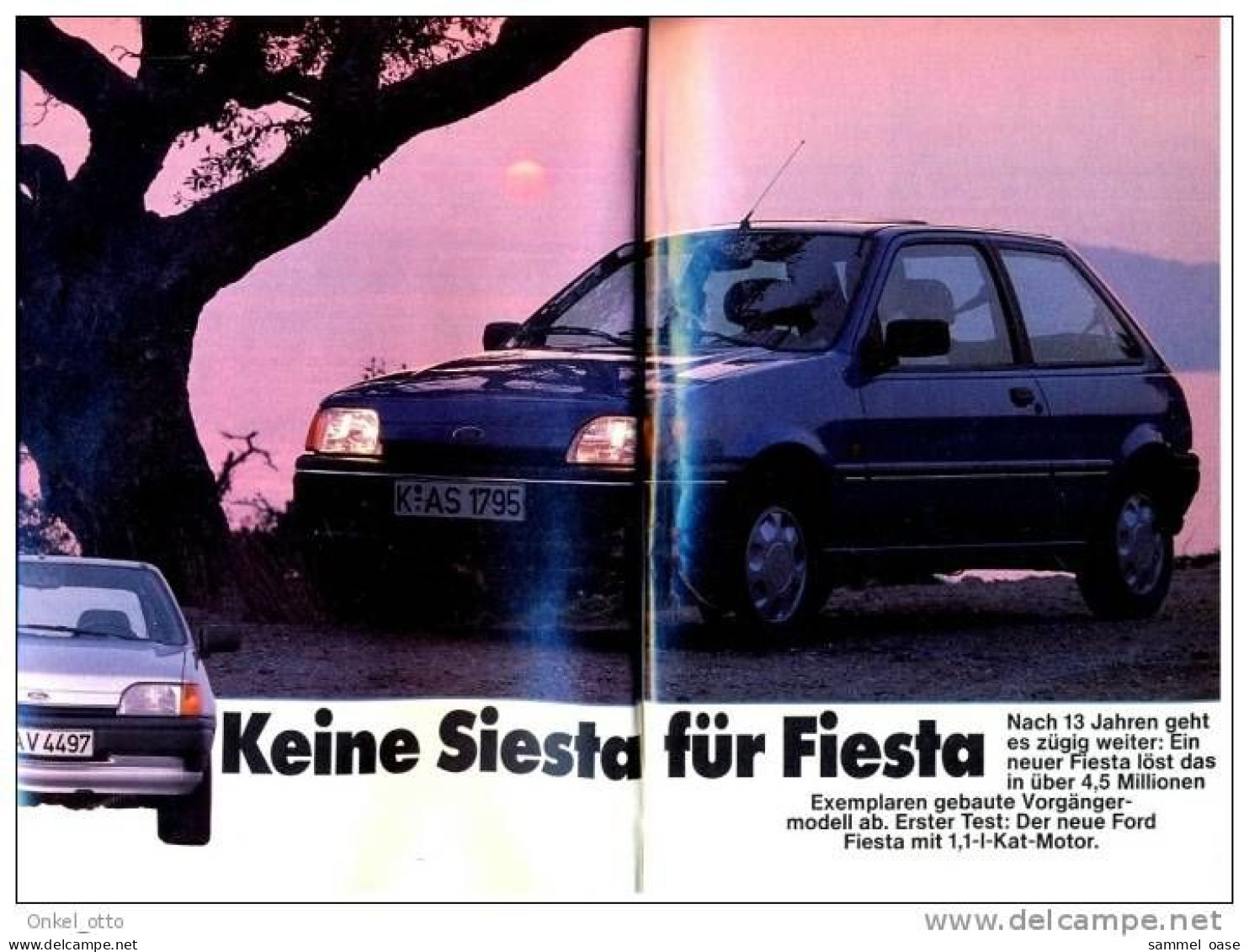 ADAC - Motorwelt 1989 Test : Ford Fiesta , Autoradios - Cars & Transportation