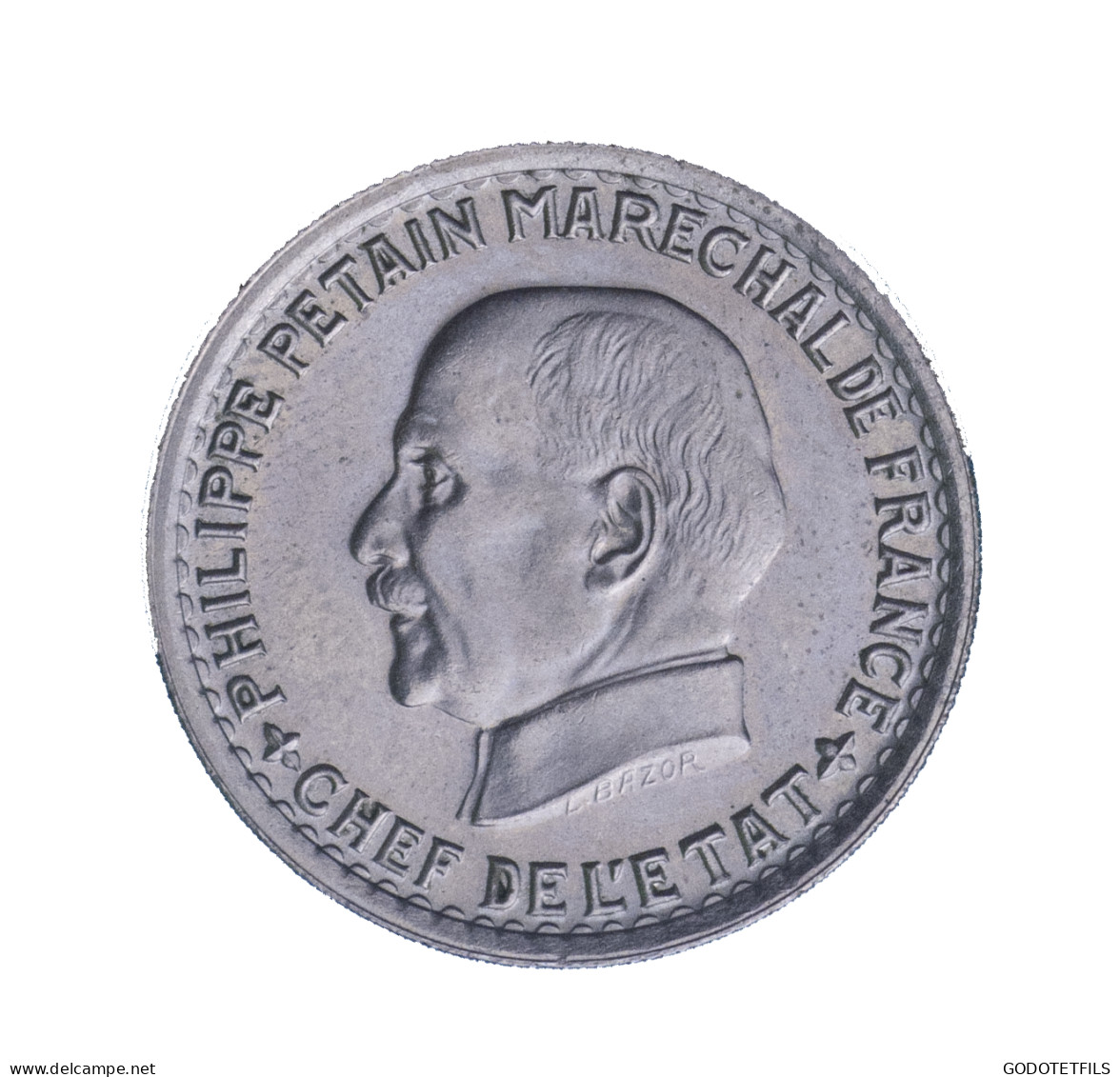 État Français-5 Francs Pétain 1941 Paris - 5 Francs