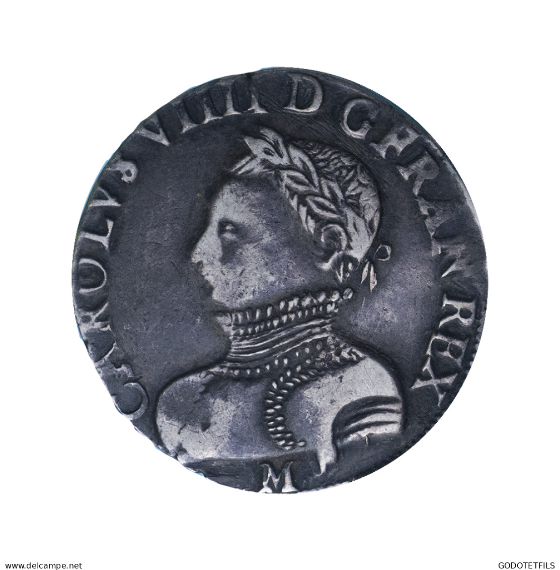 Charles IX-Teston 1566 Toulouse - 1560-1574 Karl IX.