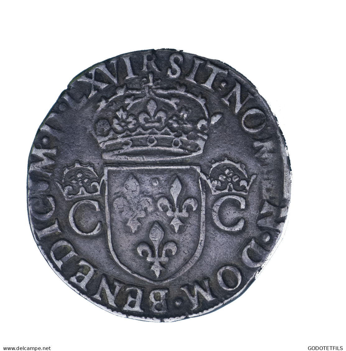 Charles IX-Teston 1566 Toulouse - 1560-1574 Karl IX.