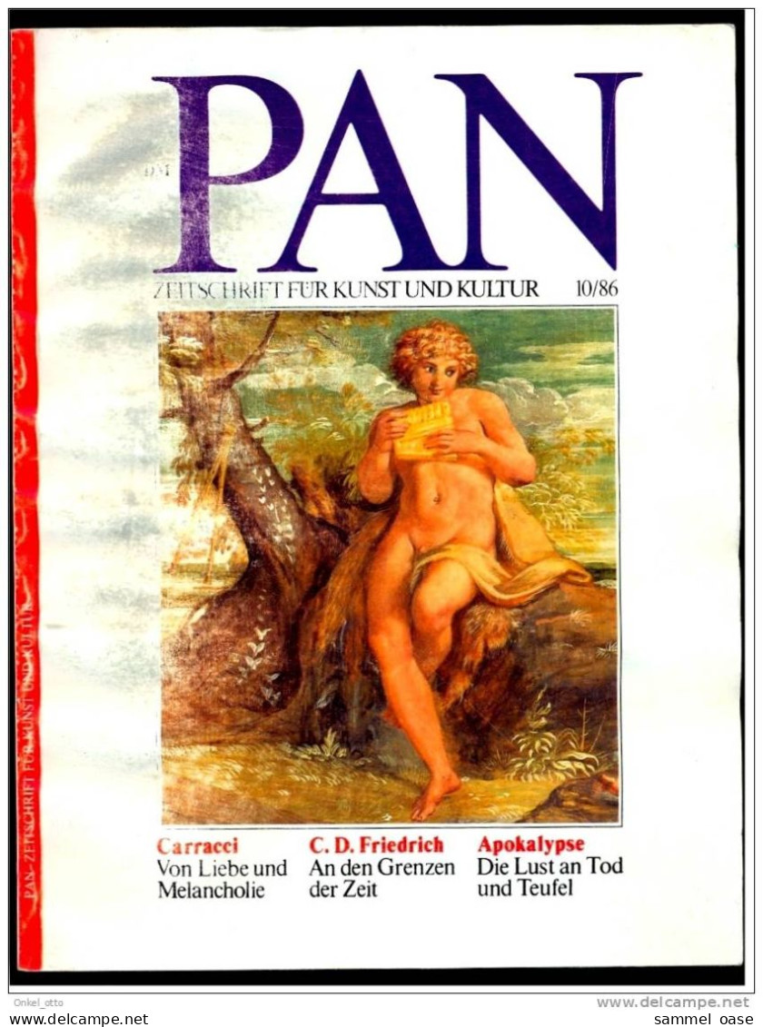 PAN Kunst + Kultur Zeitschrift : Carracci - Apokalypse - Caspar David Friedrich - Sonstige & Ohne Zuordnung PAN Kunst + - Autres & Non Classés