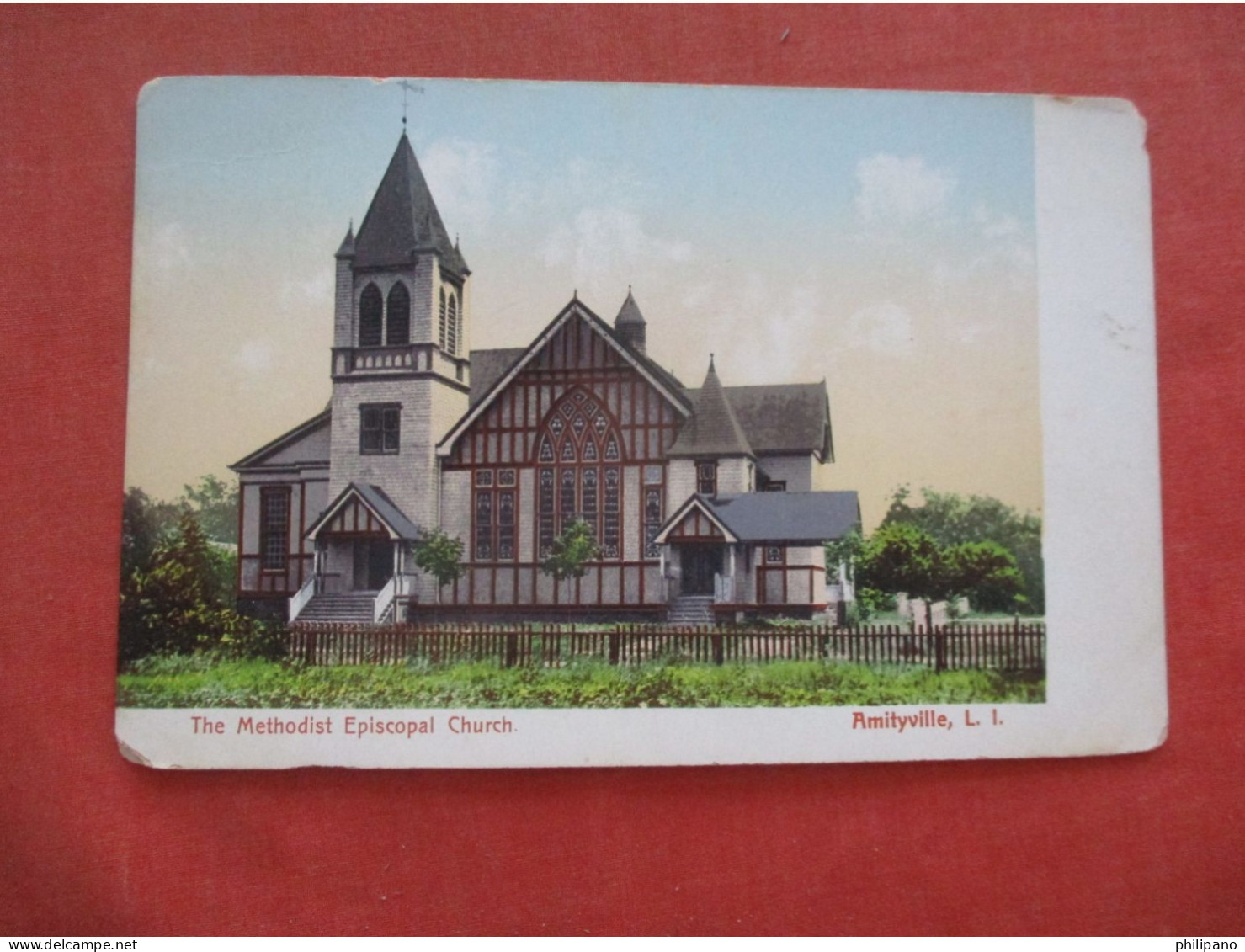 Methodist Episcopal Church        Amityville .   Long Island New York > Long Island     Ref 6189 - Long Island