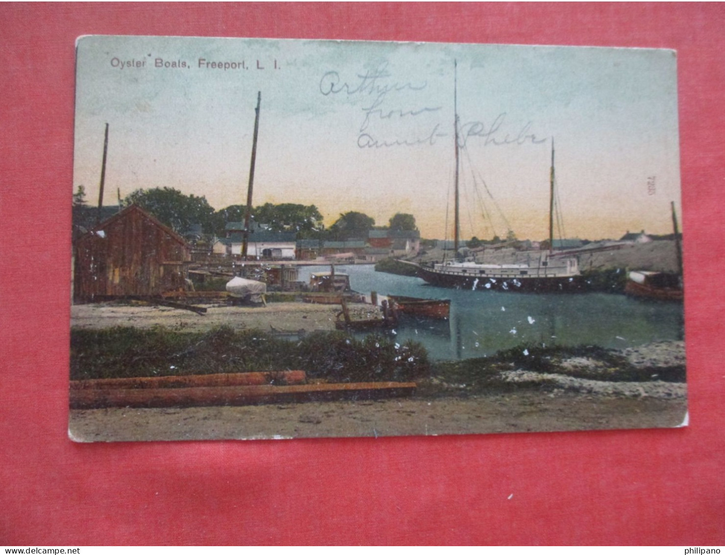 Oyster Boats Freeport    Long Island New York > Long Island     Ref 6189 - Long Island