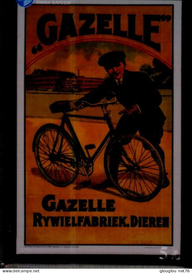 TELECARTE ETRANGERE       CYCLE...GAZELLE - Advertising