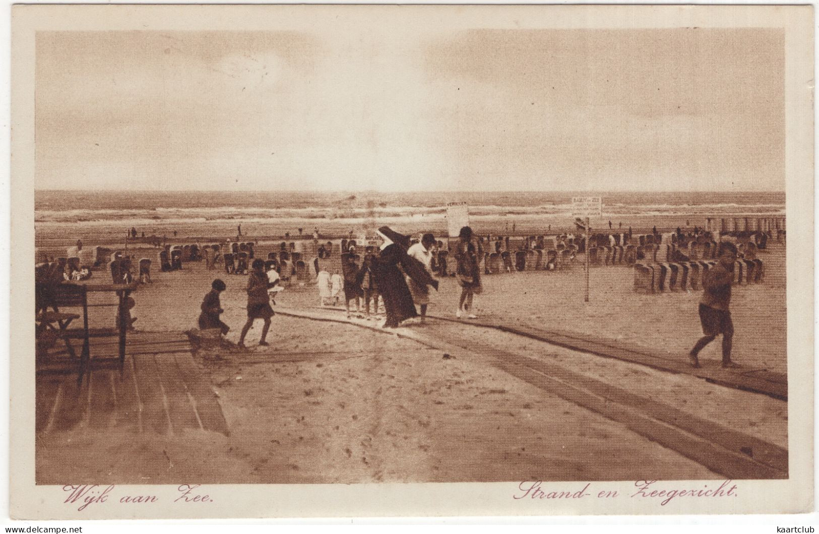 Wijk Aan Zee - Strand- En Zeegezicht - (Noord-Holland, Nederland) - Uitg. Nauta & Zoon, Velsen - 200 - Wijk Aan Zee