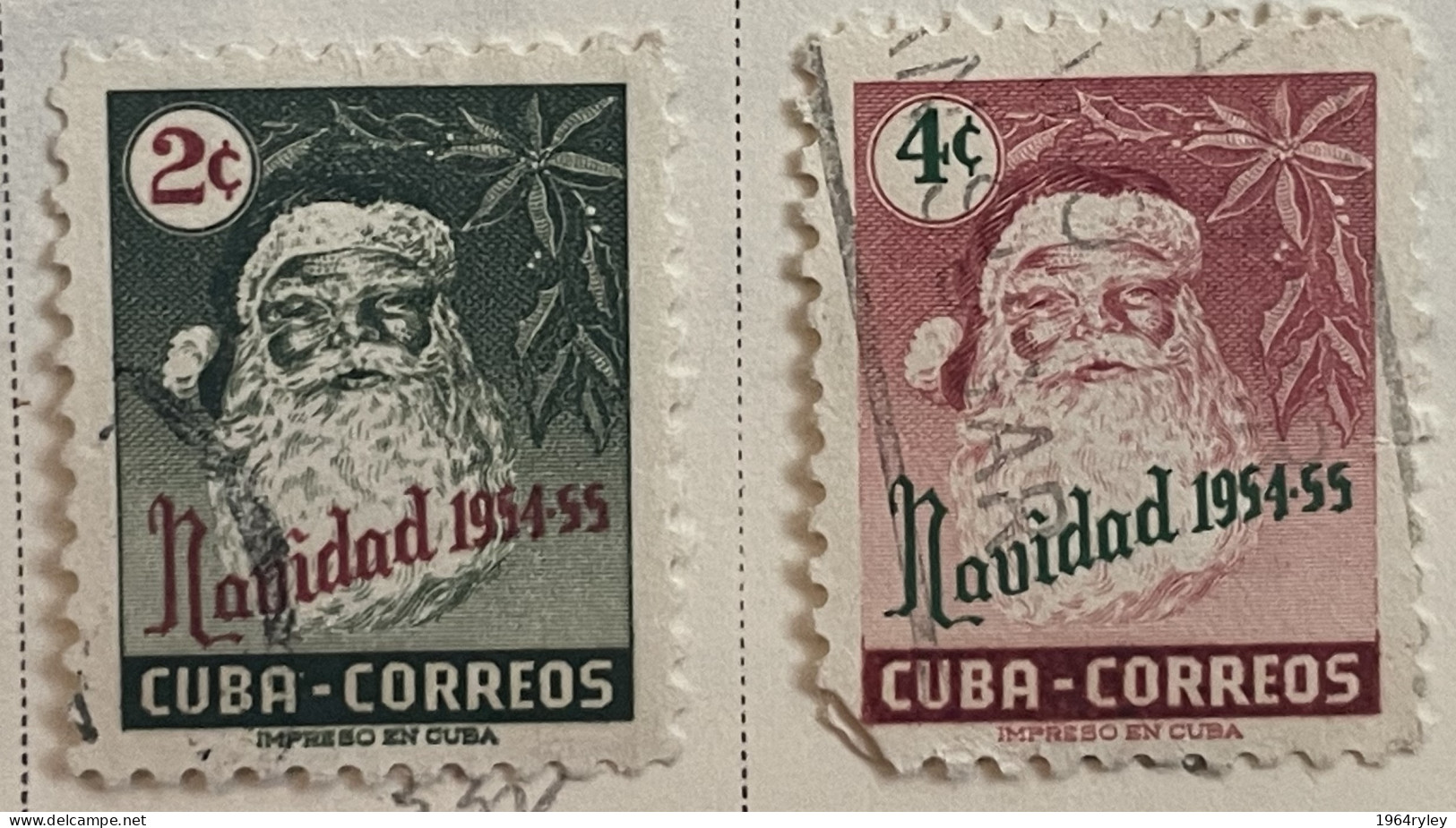 CUBA - (0) - 1954  -   # 532/533 - Oblitérés