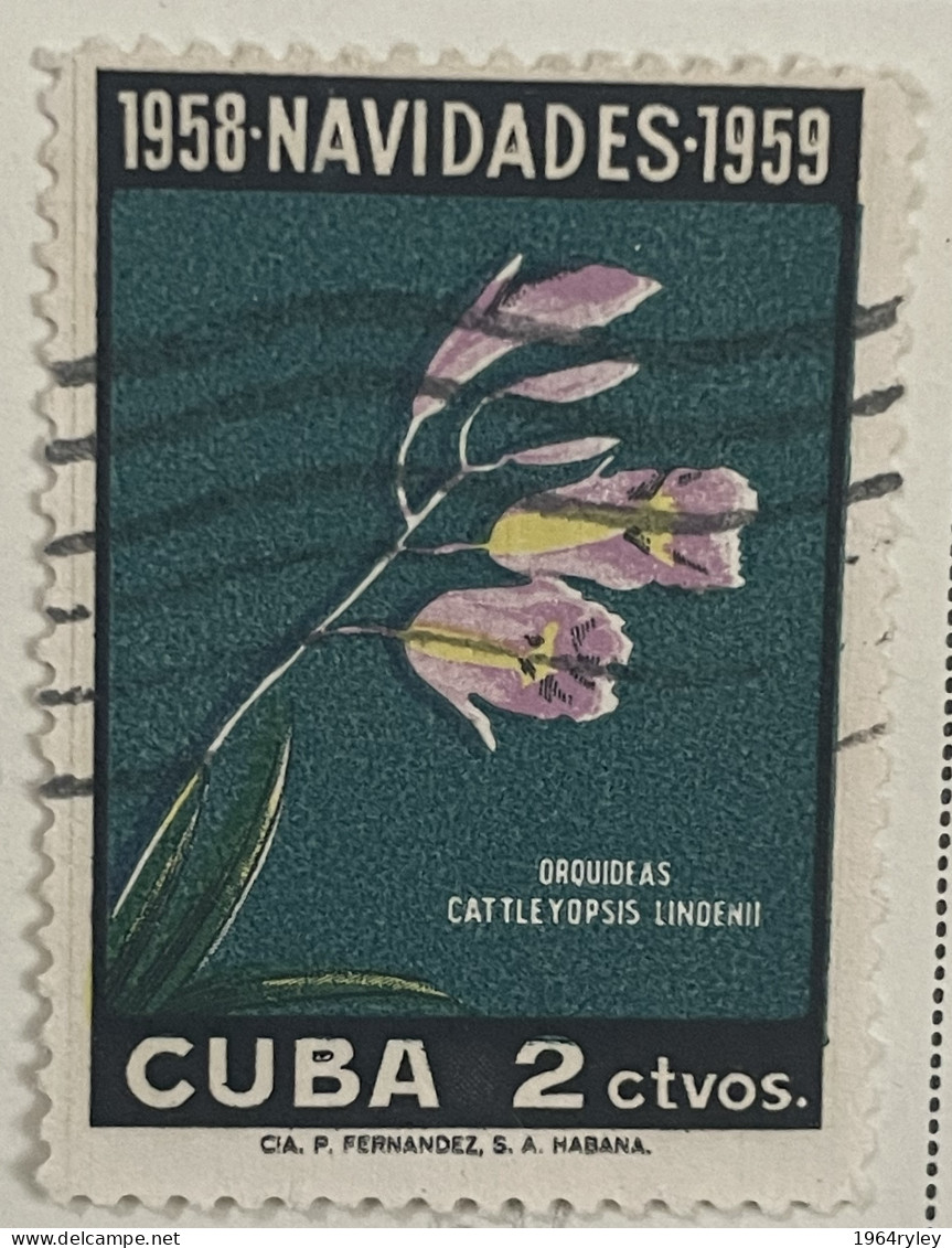 CUBA - (0) - 1958  -   # 611 - Oblitérés