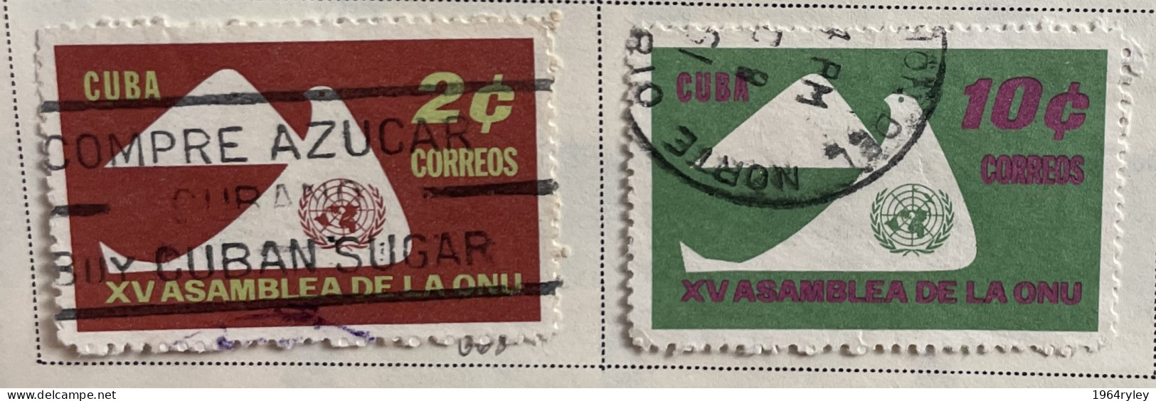 CUBA - (0) - 1961  -   # 668/669 - Used Stamps