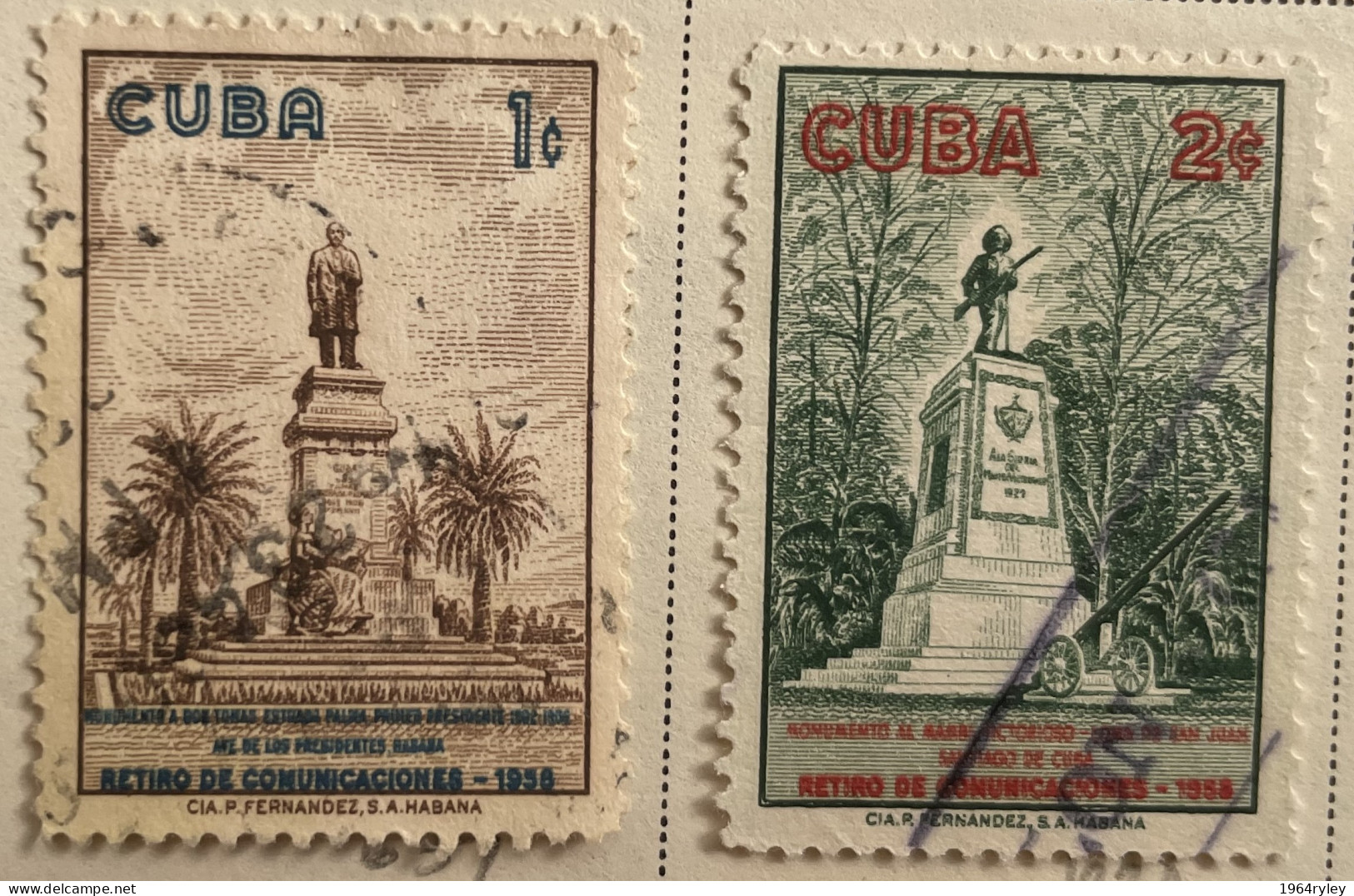 CUBA - (0) - 1960  -   # 637/640 - Used Stamps