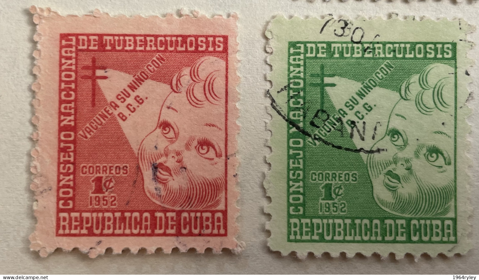 CUBA - (0) - 1952  -   # RA 17/20 - Usados