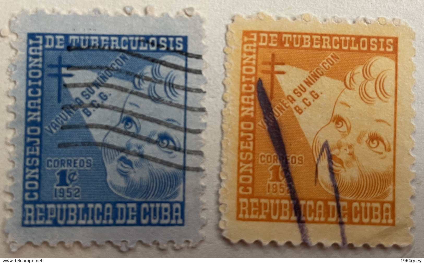 CUBA - (0) - 1952  -   # RA 17/20 - Used Stamps