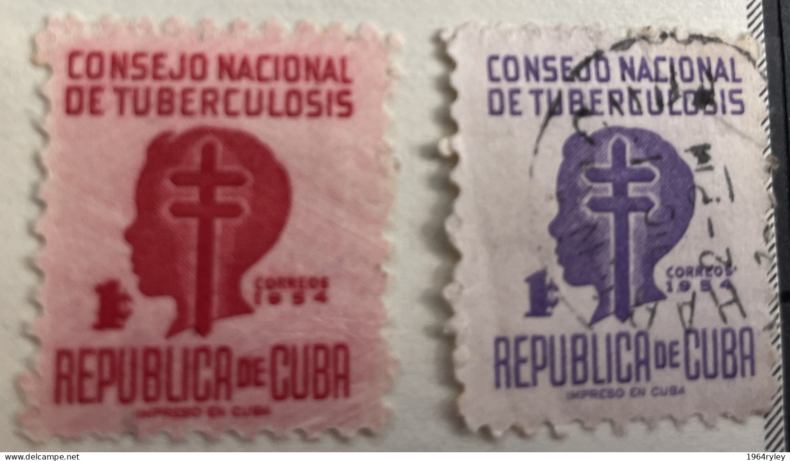 CUBA - (0) - 1954  -   # RA 22/25 - Gebruikt