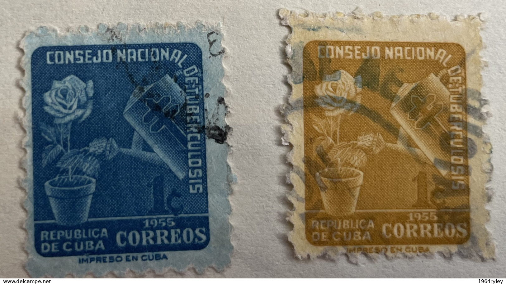 CUBA - (0) - 1953  -   # RA 26/29 - Used Stamps