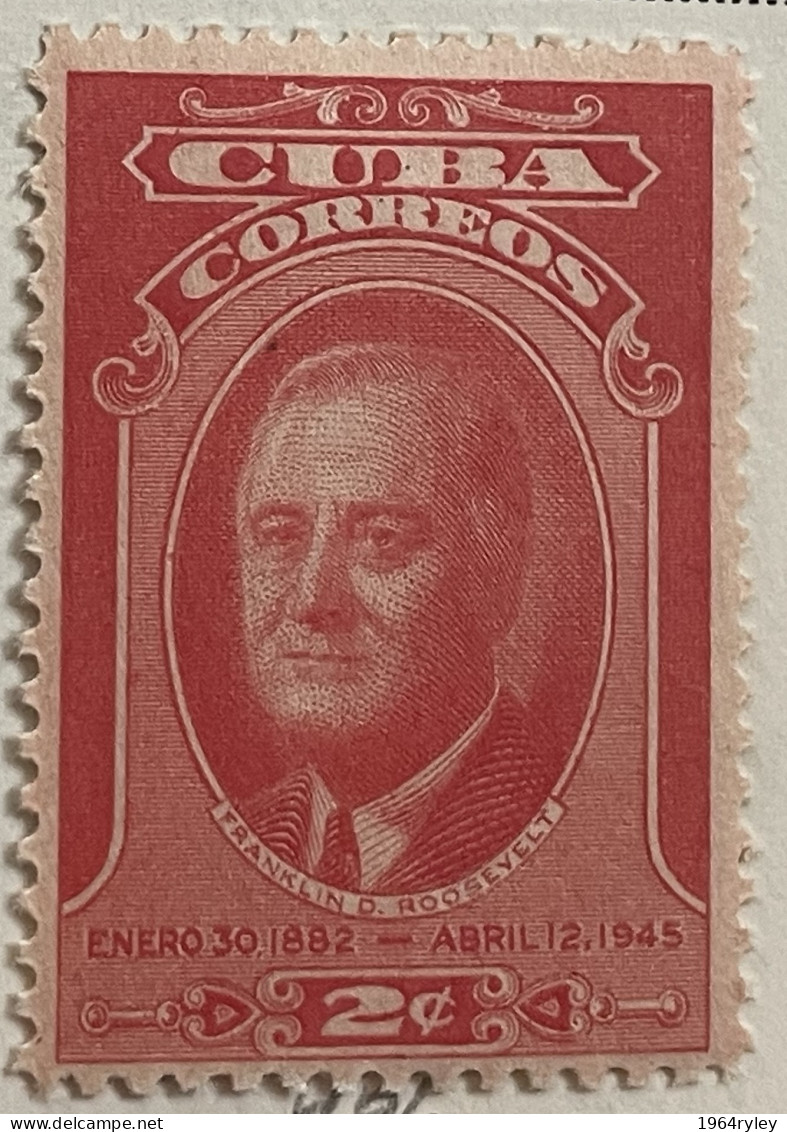 CUBA - MH* - 1946 -   # 406 - Nuevos