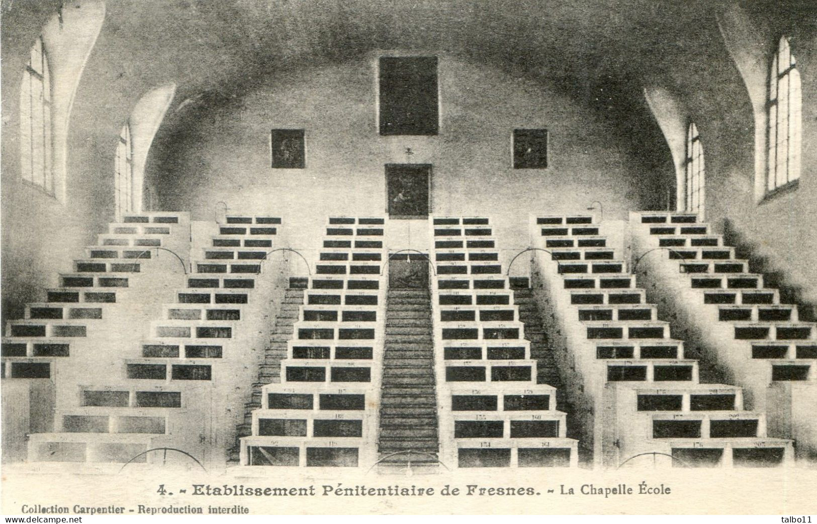 94 - Fresnes - Etablissement Pénitentiaire - La Chapelle école - Fresnes