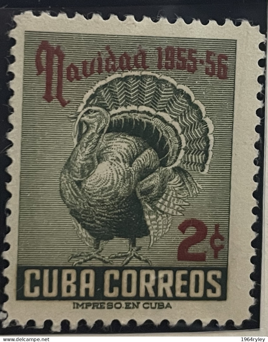 CUBA - MH* - 1955 -   # 547 - Neufs