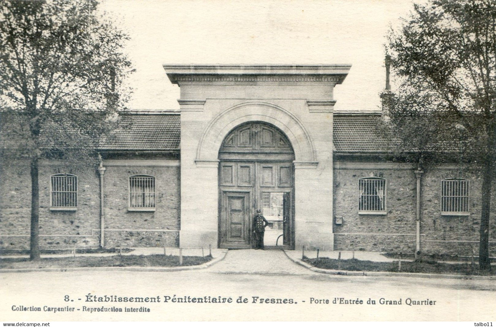 94 - Fresnes - Etablissement Pénitentiaire - Porte D'entrée Du Grand Quartier - Fresnes