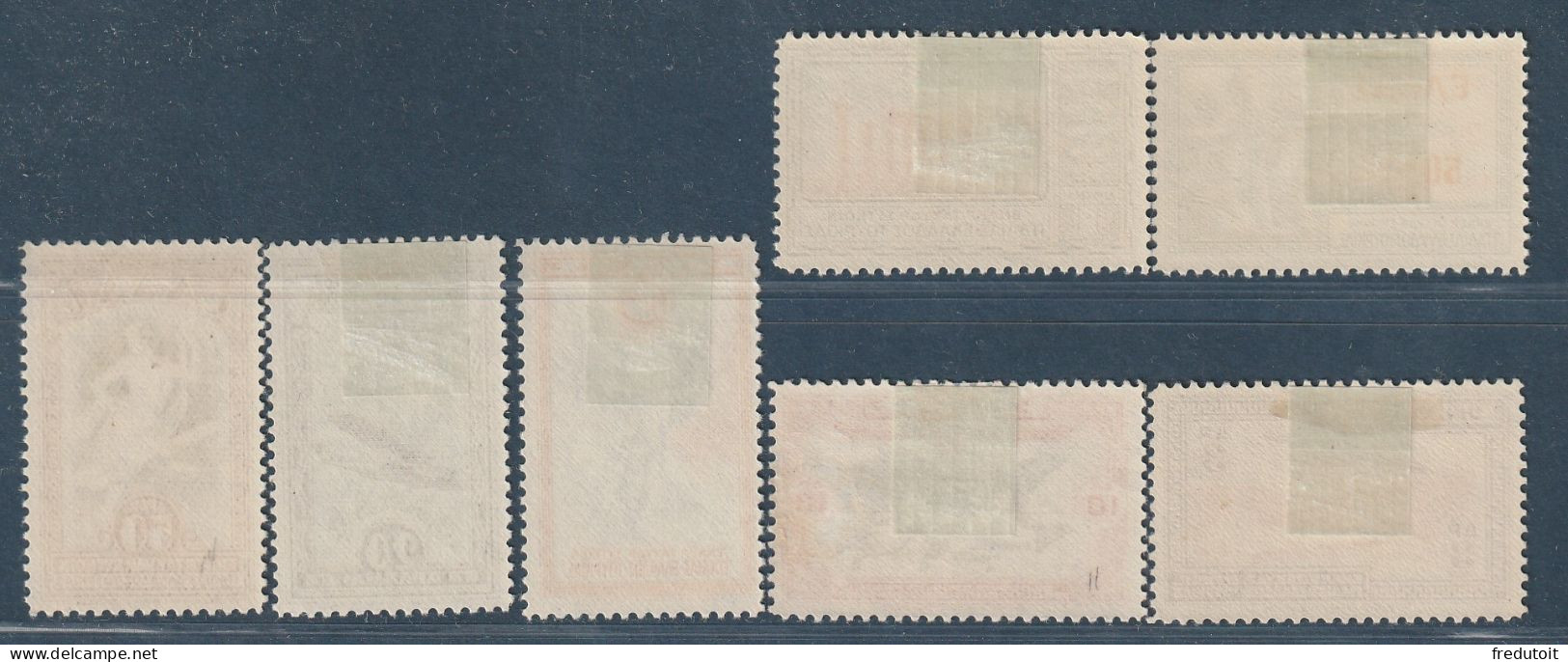 GRECE - Poste Aérienne N°8/14 * (1933) - Unused Stamps