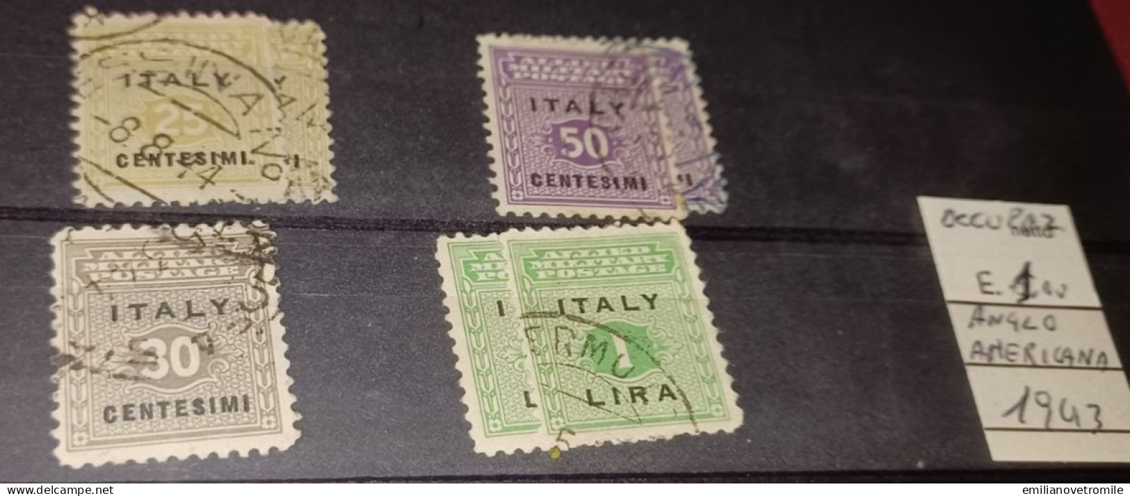 1943 FRANCOBOLLI Sicilia  -- Occupazione Anglo-Americana - Anglo-american Occ.: Sicily