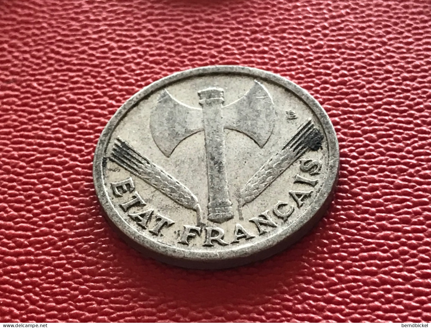 Münze Münzen Umlaufmünze Frankreich 1 Franc 1942 Ohne Münzzeichen - 1 Franc