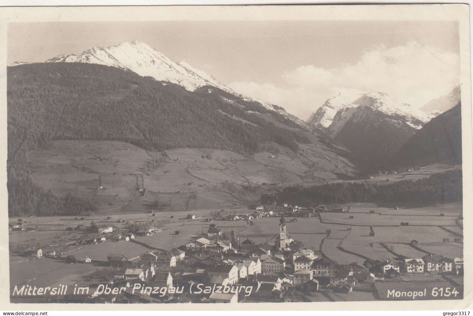 D4999) MITTERSILL Im Oberpinzgau - Salzburg - Kirche Häuser ALT ! - Mittersill