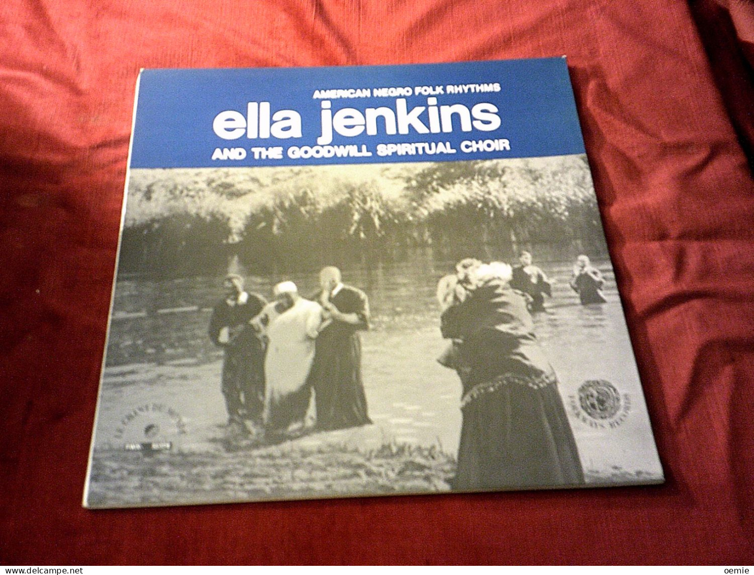 ELLA JENKINS  / AMERICA NEGRO FOLK RHYTHMS  / AND THE GOODWILL SPIRITUAL CHOIR - Wereldmuziek