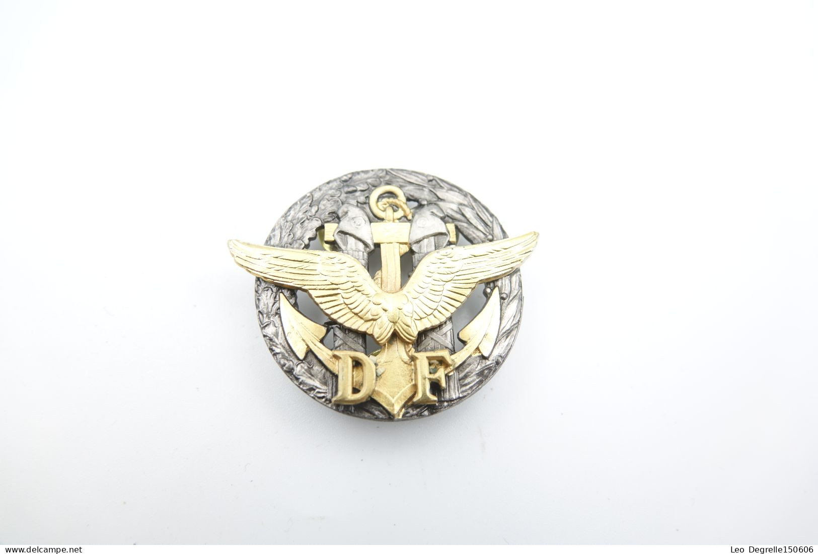 Militaria - INSIGNIA : Cap Badge : Regiment Douane Francaises Composante Air - France - Baret Insigne - Andere & Zonder Classificatie