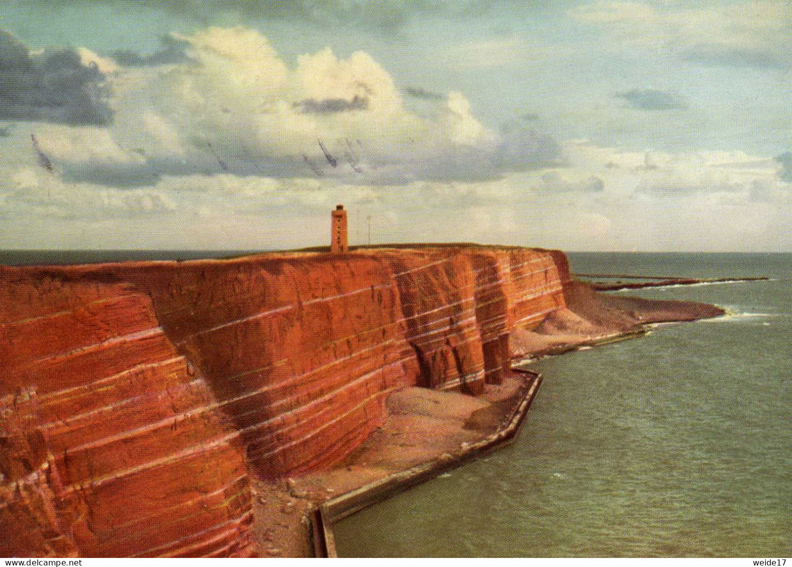 04964 -  HELGOLAND - Blick Auf Die Westküste Und Den Leuchtturm - Helgoland