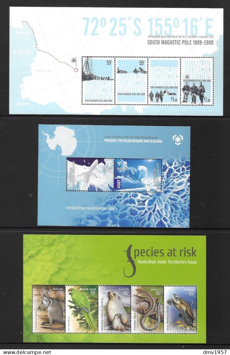 Australian Territories 2009 Unmounted Mint Collection - Collections (sans Albums)