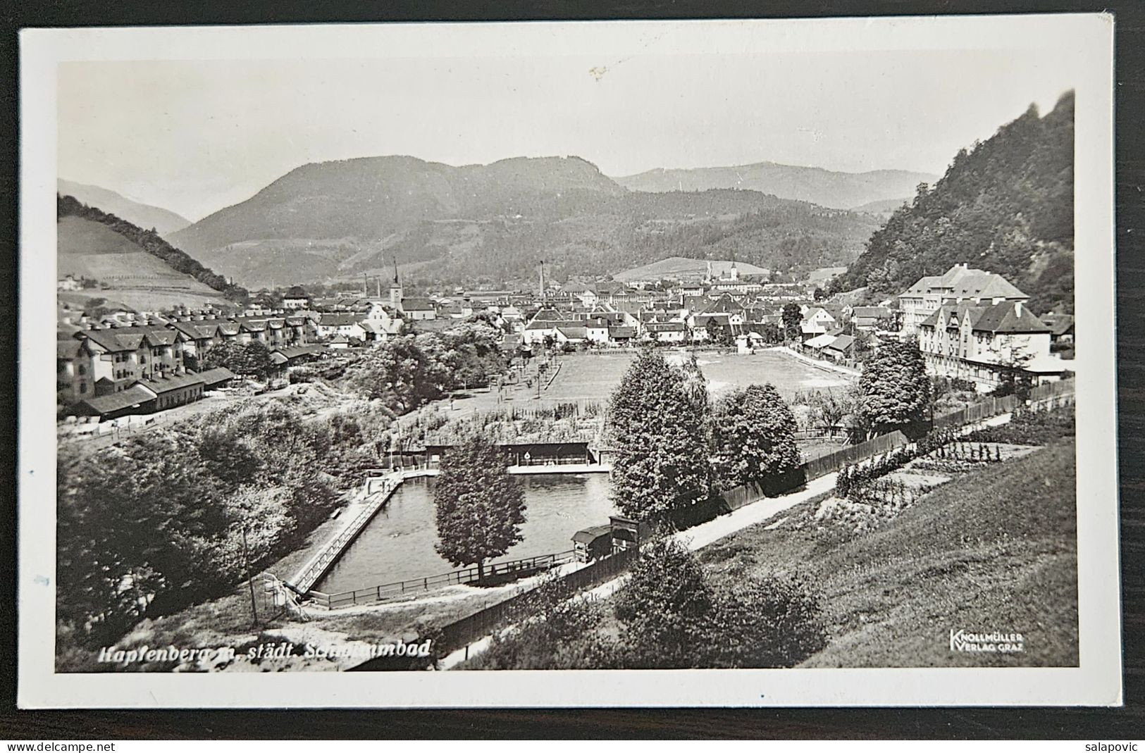 Austria, Kapfenberg, Mit Städt. Schwimmbad  R3/96 - Kapfenberg