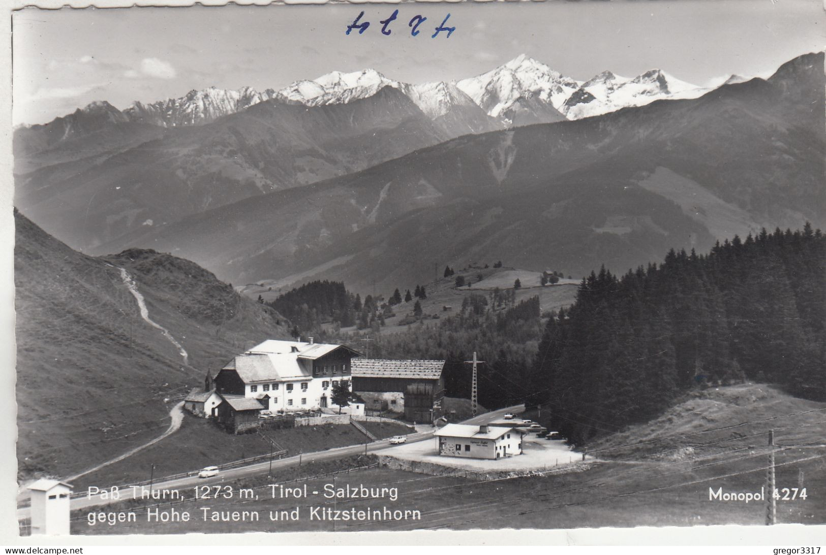 D5028) PAß THURN  Tirol - Salzburg - Gegen HOHE TAUERN U. Kitzsteinhorn - - Mittersill