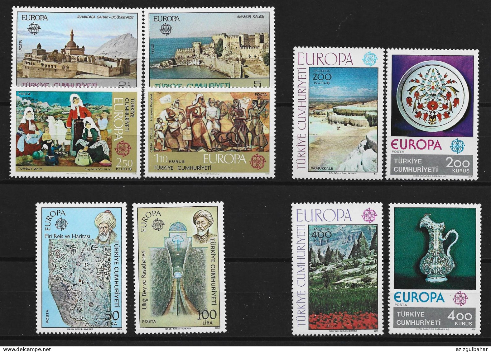 EUROPA - TURKISH - UMM - 5 SETS - Collections, Lots & Séries