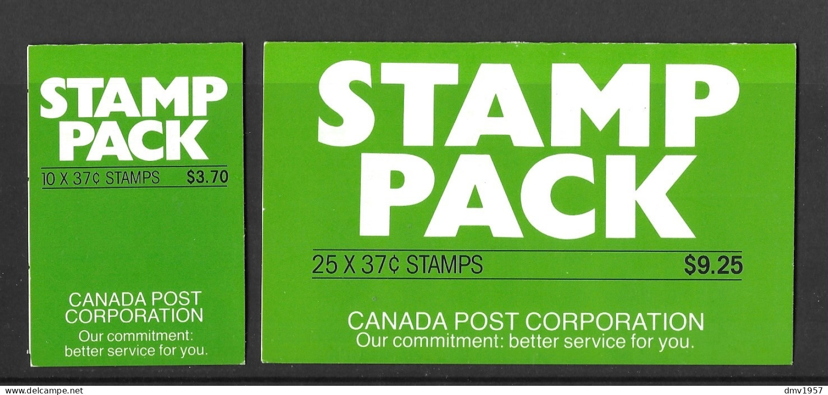Canada 1988 MNH Stamp Pack SB104/5 Booklets - Cuadernillos Completos