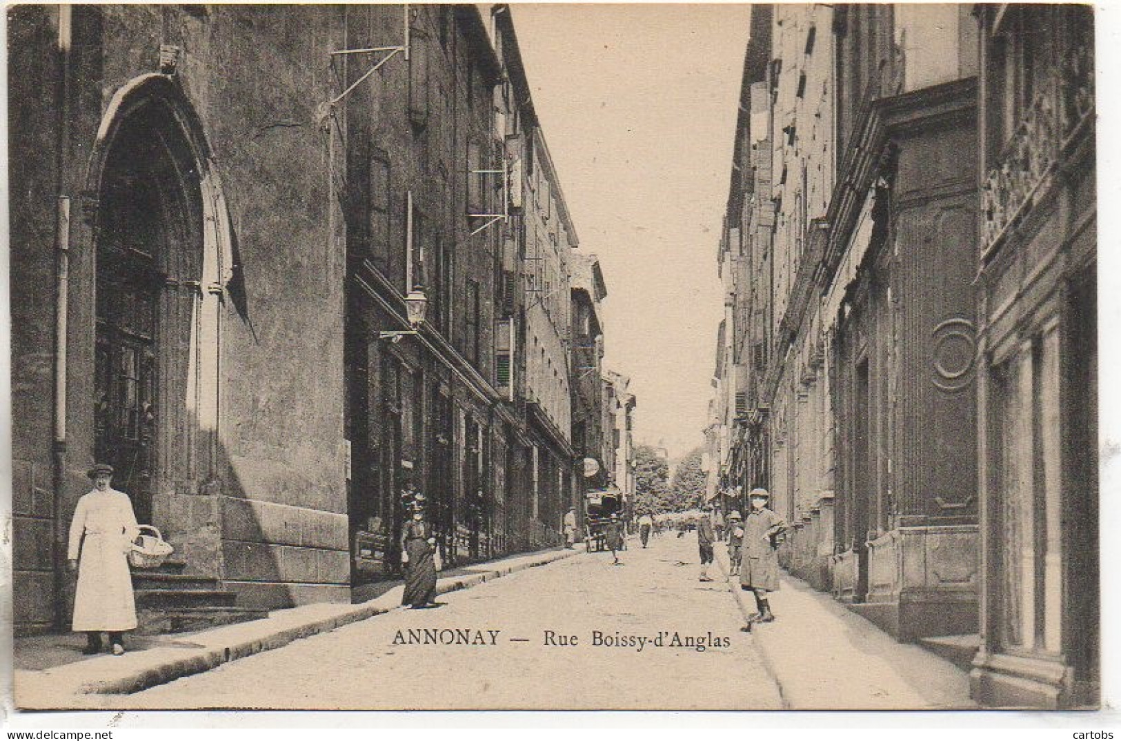 07 ANNONAY  Rue Boissy-d'Anglas - Annonay