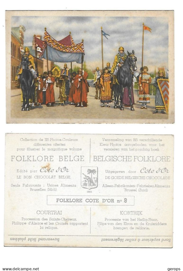26a Cote D'Or Folklore  Nr 8  Kortrijk - Côte D'Or