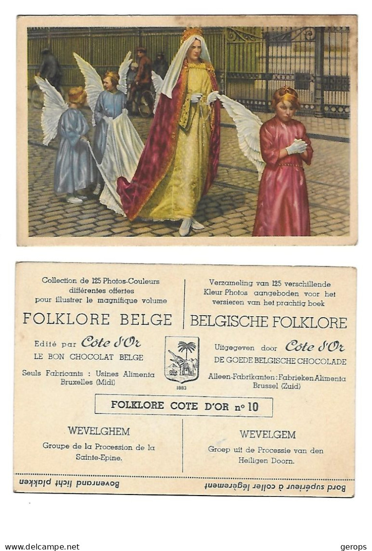 27a Cote D'Or Folklore  Nr 10 Wevelgem - Côte D'Or