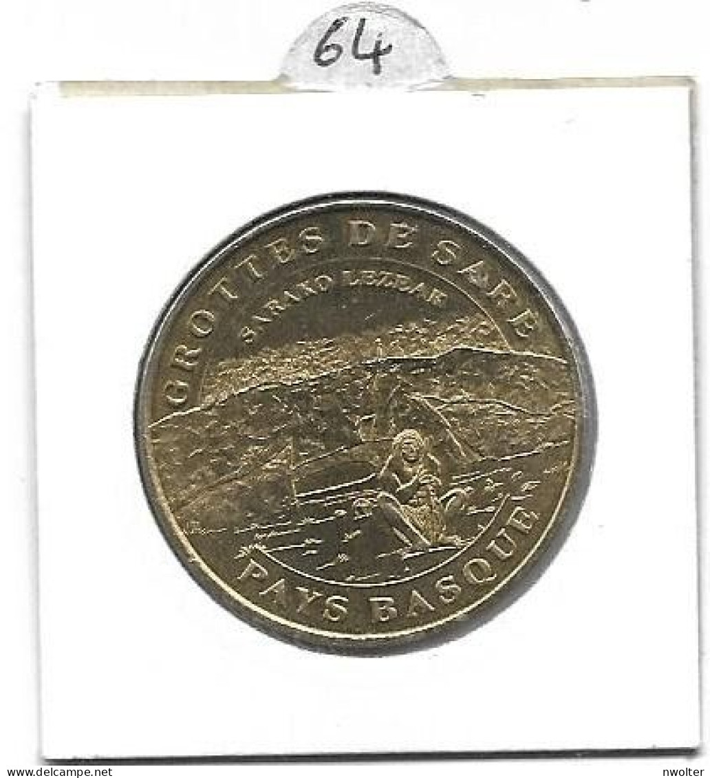 @+ Médaille Monnaie De Paris - Grottes De Sare - 2007 - 2007