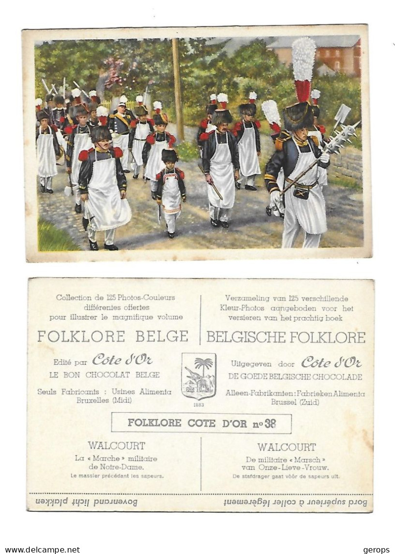 36a Cote D'Or Folklore  Nr 38 Walcourt - Côte D'Or