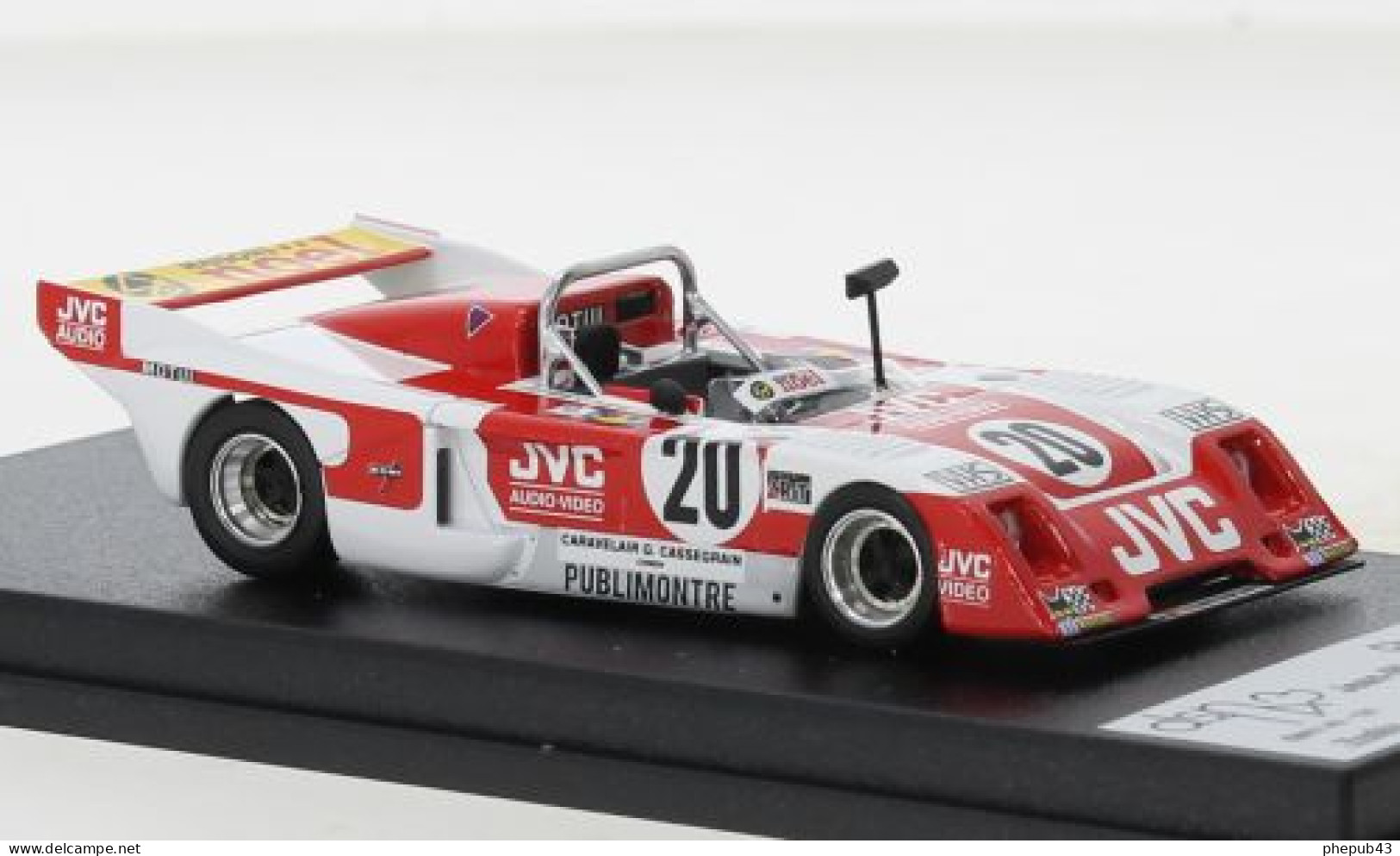 Chevron B36 - 24h Le Mans 1980 #20 - J-P. Grand/Yves Courage - Troféu - Trofeu