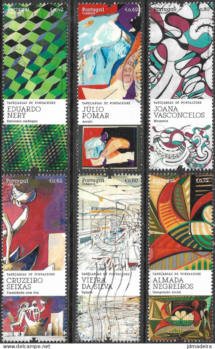 Portugal – 2014 Tapestry Used Complete Set - Oblitérés